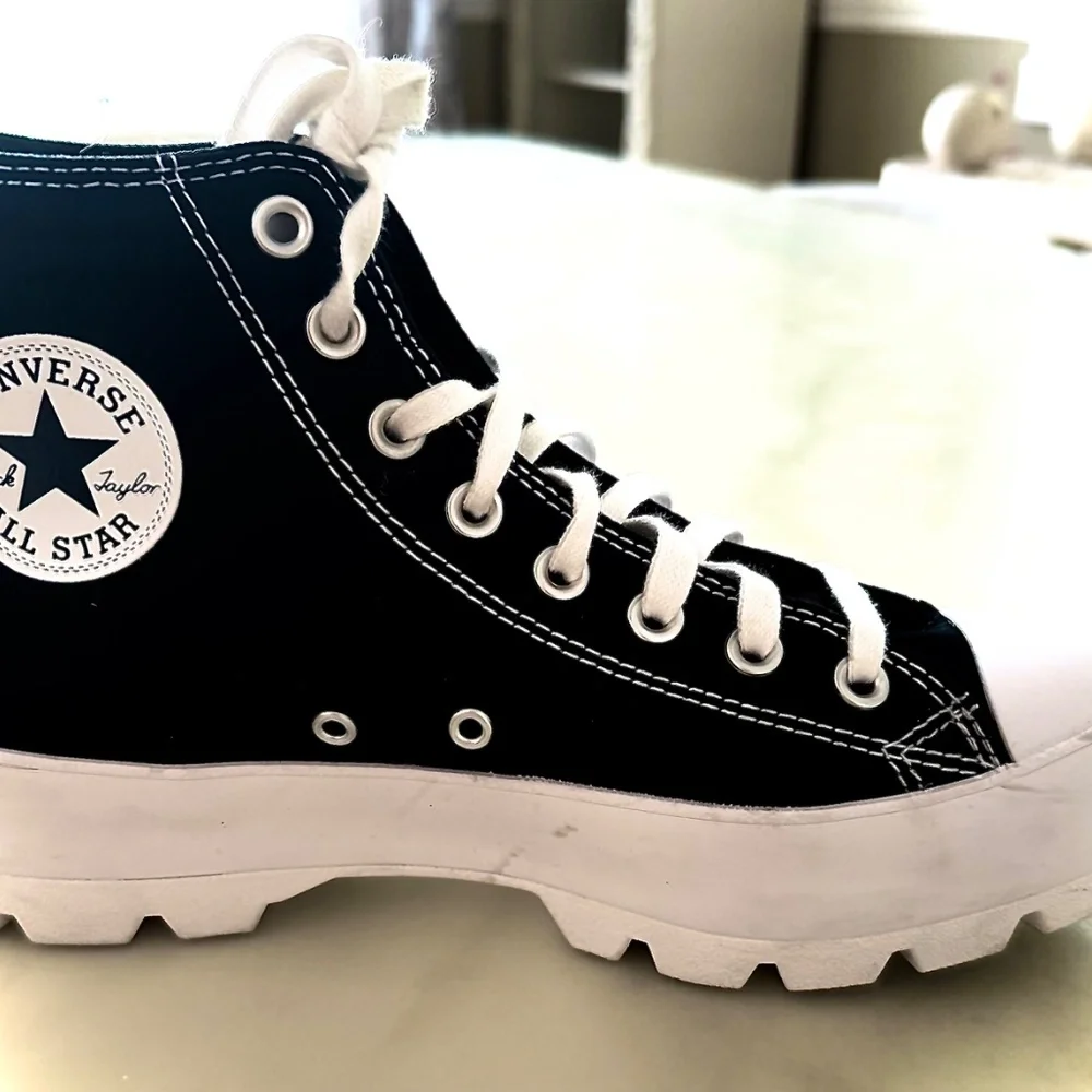 Converse Chuck Taylor All Star Lift Platform Canvas High Top sneakers women’s - Picture 4 of 6